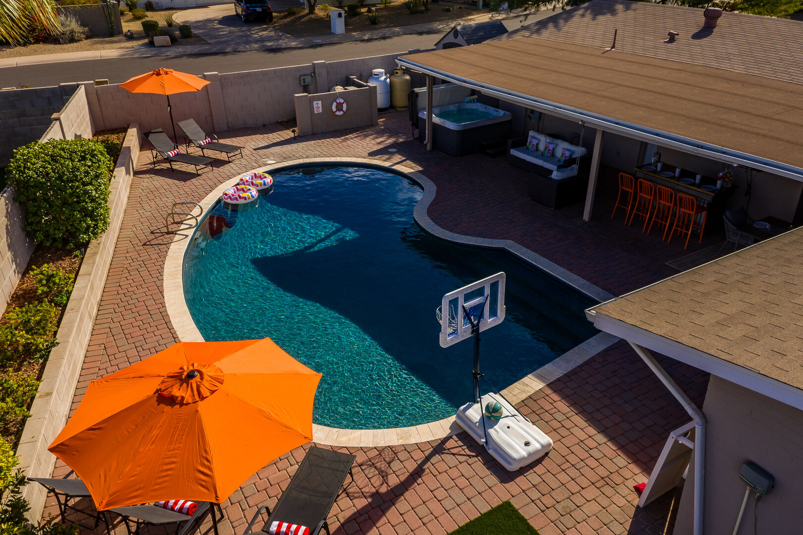 mother's day getaway to phoenix rental with pool